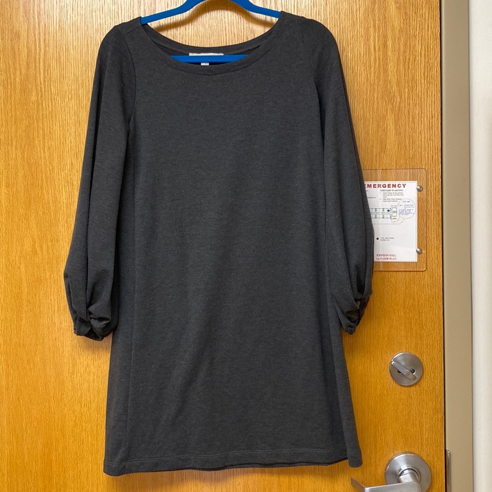 Gray dress (loft)